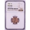 Image 1 : 1964 Proof Lincoln Memorial Cent Coin NGC PF69RD