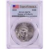 Image 1 : 2018 $100 American Platinum Eagle Coin PCGS MS70 First Strike