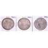 Image 1 : Lot of (3) 1900 $1 Morgan Silver Dollar Coins