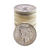 Image 1 : Roll of (20) Brilliant Uncirculated 1923 $1 Peace Silver Dollar Coins