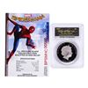 Image 2 : 2017 $5 Proof Spider-Man Homecoming Silver Coin PCGS PR70DCAM w/ Box and COA