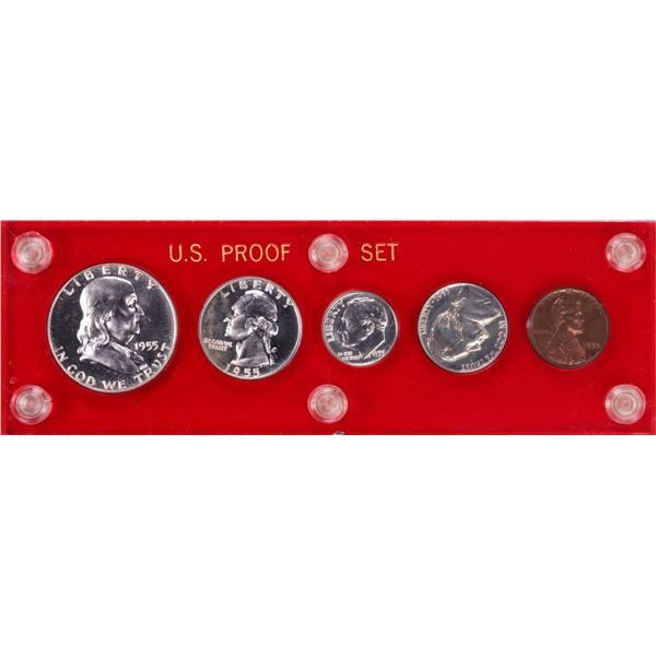 1955 (5) Coin Proof Set