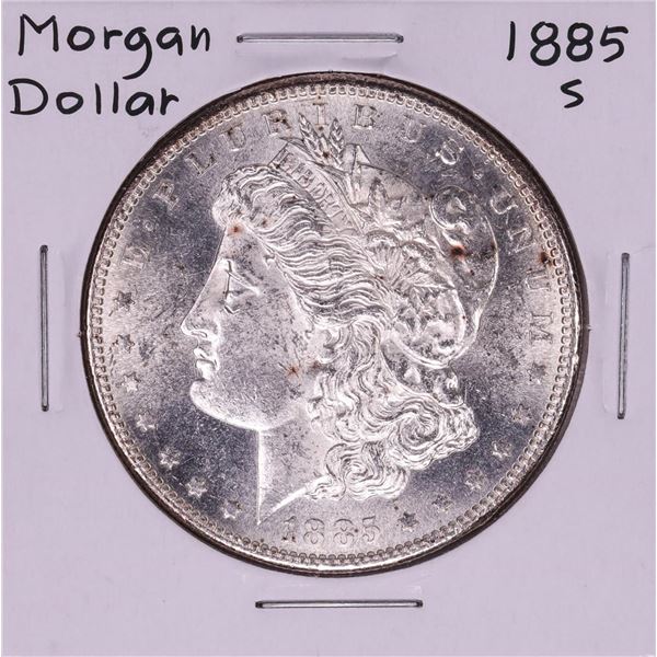 1885-S $1 Morgan Silver Dollar Coin