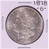Image 1 : 1878-S $1 Morgan Silver Dollar Coin
