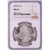 Image 1 : 1878-S $1 Morgan Silver Dollar Coin NGC MS64