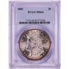 Image 1 : 1882 $1 Morgan Silver Dollar Coin PCGS MS64