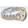 Image 5 : Rolex Ladies Two Tone Silver Diamond & Ruby Oyster Perpetual Datejust Watch