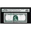 Image 1 : 1929 10 Unit American Bank Note Co. "Test Note" PMG Choice Uncirculated 63EPQ