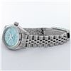 Image 3 : Rolex Ladies Stainless Steel Ice Blue Diamond Datejust Wristwatch