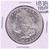 1878 7/8 TF Weak $1 Morgan Silver Dollar Coin