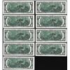 Image 2 : Lot of (9) Consecutive 1976 $2 Federal Reserve Notes San Francisco