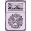 Image 1 : 2012 $1 American Silver Eagle Coin NGC MS70 First Releases