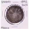 Image 1 : 1892 Ga JS Mexico 8 Reales Silver Coin