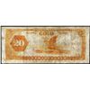 Image 2 : 1882 $20 Gold Certificate Note