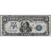 Image 1 : 1899 $5 Indian Chief Silver Certificate Note