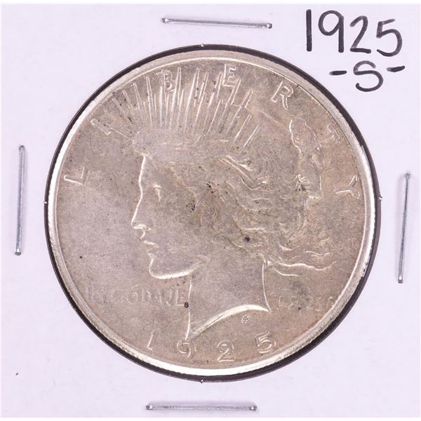 1925-S $1 Peace Silver Dollar Coin