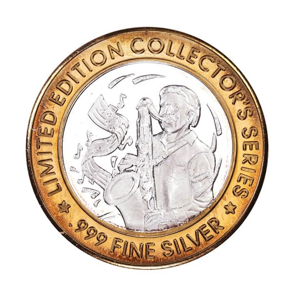 .999 Silver Harrah's Casino Tunica, Mississippi $10 Casino Limited Edition Gaming Token