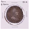 Image 1 : 1812 Peru 8 Reales Silver Coin