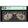 Image 1 : 1899 $1 Black Eagle Silver Certificate Note Fr.234 PCGS Very Good 8