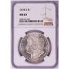 Image 1 : 1878-S $1 Morgan Silver Dollar Coin NGC MS63