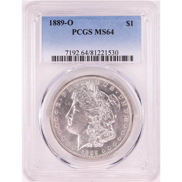 1889-O $1 Morgan Silver Dollar Coin PCGS MS64