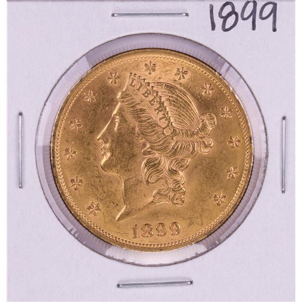 1899 $20 Liberty Head Double Eagle Gold Coin