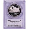 Image 2 : 1990-P $1 Proof Eisenhower Centennial Commemorative Silver Dollar Coin PCGS PR69DCAM