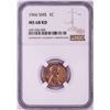 Image 1 : 1966 SMS Lincoln Memorial Cent Coin NGC MS68RD