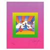 Image 2 : Peter Max "Cosmic Runner on Blends" Limited Edition Lithograph on Paper