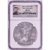 Image 1 : 2012 $1 American Silver Eagle Coin NGC MS70 First Releases