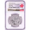 Image 1 : 1990 $1 Canada Henry Kelsey Tercentenary Silver Dollar Coin NGC MS70 DPL