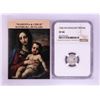 Image 1 : 1546 KB Hungary Denar 'Madonna and Child' Coin NGC XF40 w/ Story Box