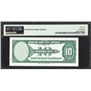 Image 2 : 1929 10 Unit American Bank Note Co. "Test Note" PMG Gem Uncirculated 66EPQ