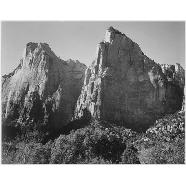 Adams - Court of the Patriarchs, Zion National Park Utah