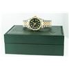 Image 4 : Rolex Mens 2 Tone Black Pyramid Diamond 36MM Oyster Perpetual Datejust Wristwatc