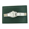 Image 8 : Rolex Mens 2 Tone Black Pyramid Diamond 36MM Oyster Perpetual Datejust Wristwatc