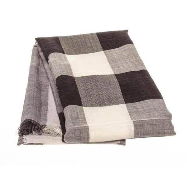 Burberry Grey Icon Cashmere Scarf