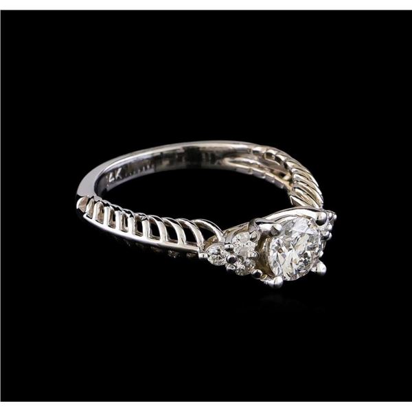 0.90 ctw Diamond Ring - 14KT White Gold