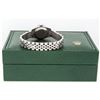 Image 8 : Rolex Ladies Stainless Steel White Diamond & Ruby Datejust Wristwatch With Box
