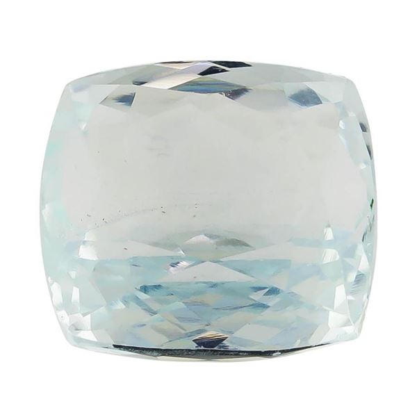 6.45 ct.Natural Rectangle Cushion Cut Aquamarine