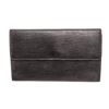 Image 1 : Louis Vuitton Black Epi Leather International Wallet