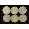 6 CANADA SILVER 10 CENTS