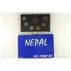 Image 1 : 1973 NEPAL PROOF SET ORIGINAL MINT PACKAGING