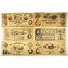 SET OF 6 PIECES OF REPLICA UNION STATES CURRENCY