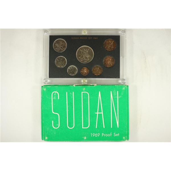 1969 SUDAN PROOF SET ORIGINAL MINT PACKAGING