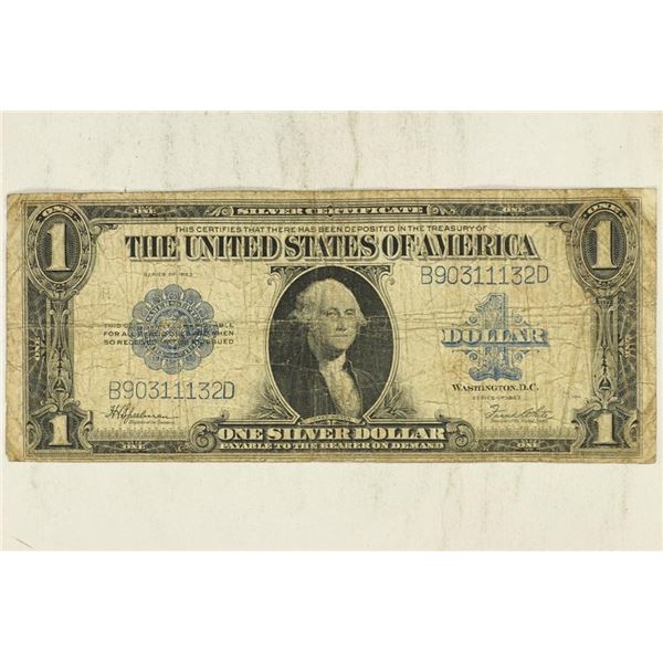 1923 LARGE SIZE $1 SILVER CERTIFICATE BLUE SEAL