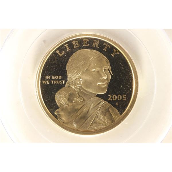 2005-S SACAGAWEA DOLLAR PCGS PR69 DCAM