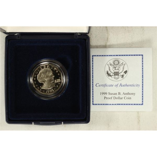 1999 SBA DOLLAR PROOF DOLLAR COIN