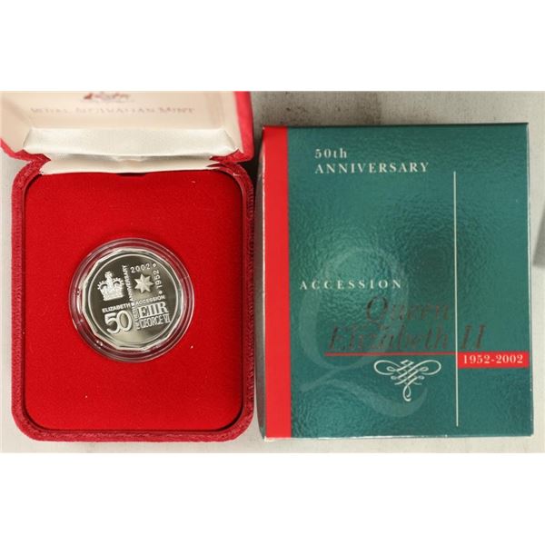 2002 AUSTRALIA SILVER PROOF 50 CENTS, ACCESSION