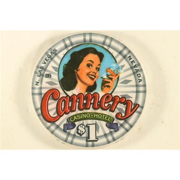 CANNERY CASINO HOTEL $1 CASINO TOKEN NORTH
